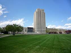 Skyline of Bismarck