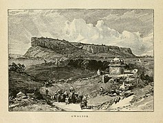 Gwalior fort, 1842.jpg