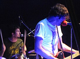 Japandroids in concert at the Hillside Festival in 2010