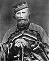 Q539 Giuseppe Garibaldi in 1866 geboren op 4 juli 1807 overleden op 2 juni 1882