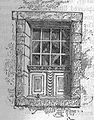 A half-glazed window of the 17th century from Scotland