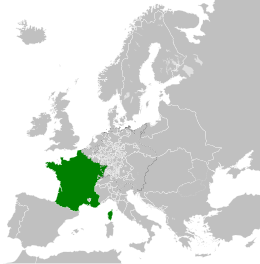 Regno di Francia e di Navarra - Localizzazione