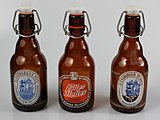 Flensburger Pils, Edles Helles und Flensburger Pilsener (v.l.n.r.) der Flensburger Brauereien