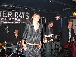 Shivaree performing live in London on 21st April 2005