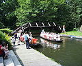 der Kahnhafen in Burg im Spreewald