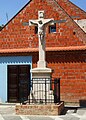 * Nomination Cross in Vukovar --Pudelek 22:35, 26 February 2013 (UTC)  Comment The brick house in the back is distracting; specially because the top is cut off. I'd suggest a tighter crop to put the cross more in evidence (interesting picture) --Moroder 18:20, 6 March 2013 (UTC) * Decline Background sharper than subject. --Mattbuck 23:12, 8 March 2013 (UTC)