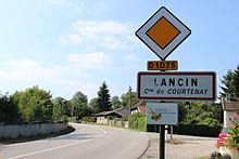 Lancin - Entrée.JPG