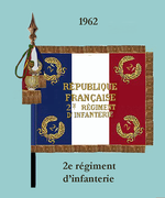 Drapeau modèle depuis 1962 (avers).