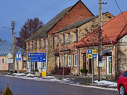 Old houses in the city center