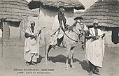 Haute Guinea, 1905. Instrument is about the same size as the kontigi, a one-string lute used by Muslims in West Africa.