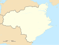 Français : Carte administrative vierge de la préfecture de Tokushima. English: Blank administrative map of the Tokushima prefecture.