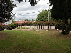 Tombes de guerre de la CWGC.