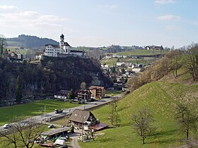 Werthenstein mit seiner Wallfahrtskirche