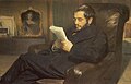 Alexandre Benois in 1898 (Schiderij: Léon Bakst) geboren op 21 april 1870