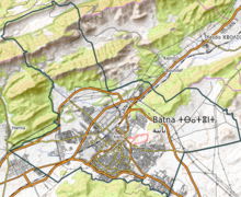 Carte topographique