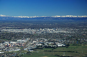 Christchurch nhìn từ Port Hills