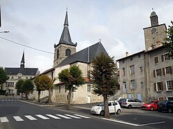 Skyline of Craponne-sur-Arzon