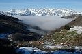 Os Picos de Europa desde Lamedo (Cabezón de Liébana).