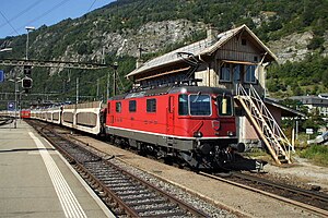 Swiss freight train