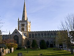 Église de la Sainte-Trinité où repose Shakespeare