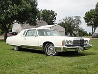 1974 Chrysler New Yorker Brougham 2-door hardtop with St. Regis option package