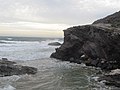 Acantilado de rocas metamórficas de Calblanque