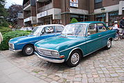 Audi 60 und sein Vorgänger DKW F 102 (links)