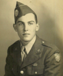 Private First Class Roland L. Bragg in 1943