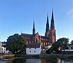 Uppsala domkyrka.