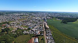 Vista parcial de Campos Novos