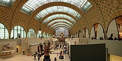 Main gallery of Orsay Museum, Paris