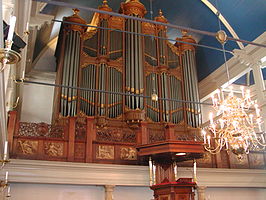 Orgel in de Oude Lutherse kerk, foto 2005