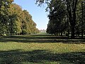 Austerlitz castle park in French baroque style