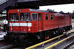 Lok för Berlins S-Bahn med 1000 mm spårvidd från 1989