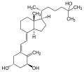 Deutsch: Struktur von Calcitriol English: Structure of calcitriol