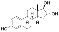 Structura chemica oestriolis