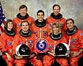 Crew photo of STS-83 and STS-94 crew.