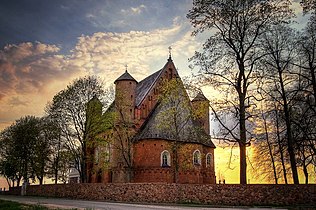 Befæstet kirke i Synkovichi, Hviderusland