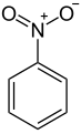 Deutsch: Struktur von Nitrobenzol English: Structure of nitrobenzene