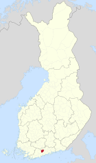 Log vo Nurmijärvi in Finnland