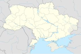 Kotsiubynske is located in Ukraine