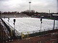 View on the visitors area and the seaters area.