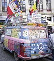 Barkas B1000 als hippiebus.