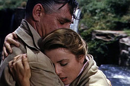 Clark Gable en Grace Kelly in Mogambo