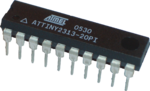 Мікроконтролер ATtiny2313 в корпусі DIP20