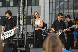 Zespół Crimson Rockets na festiwalu Ursynalia 2014