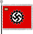 Flagge für Einheiten der Deutschen Arbeitsfront, Kreisgruppe (Flag for units of the German Labour Front located in a Kreis)