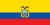 Bandiera dell'Ecuador