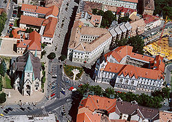 Vista aérea de Kaposvár