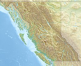 Map showing the location of Seeley Lake Provincial Park